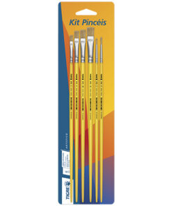 Set 6 pinceles cerda