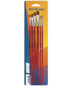 Set 6 pinceles oreja buey