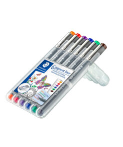 Set rapidógrafos de colores