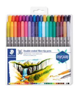 Rotulador de doble punta de fibra Staedtler