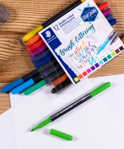 Alternative view of Rotulador de doble punta para lettering Staedtler
