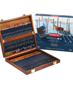 Watercolor Pencils Wooden Box Derwent 48 und