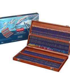 Inktense Wooden Box Derwent 72 und