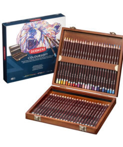 Derwent Colorsoft Pencil Set, Wooden Box 48