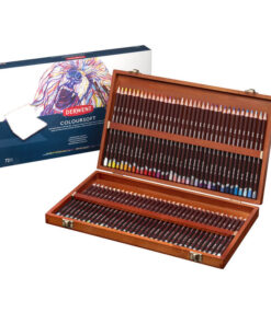 Derwent Colorsoft Pencils Wooden Box, 72