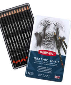 Lápices Graphic 6B - 4H Derwent