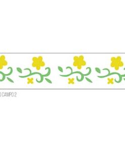 Stencil Flores de Campo 2