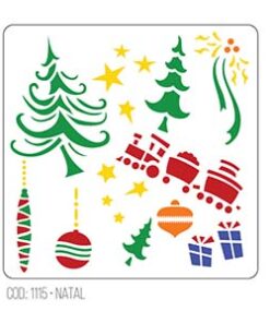 Stencil Navidad