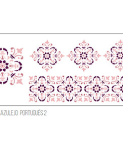 Stencil Azulejo Portugués 2