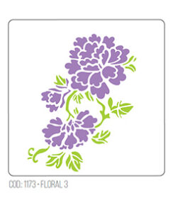Stencil Floral 3