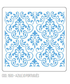 Stencil Azulejo Portugués