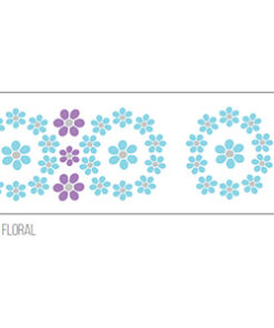 Stencil Floral Acrilex