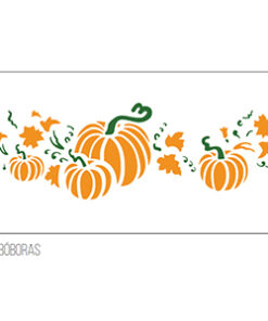 Stencil Calabazas