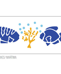 Stencil Peces