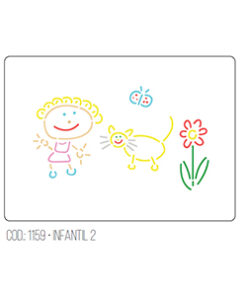 Stencil Infantil 2