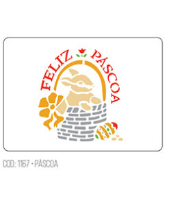 Stencil Pascua