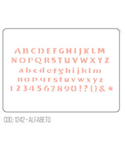 Stencil Alfabeto