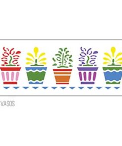 Stencil Vasos