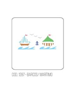 Stencil Barcos