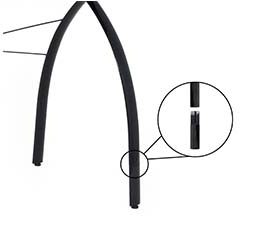 Alternative view of Extensiones de pierna para la Mesa futura Tower Studio Desing