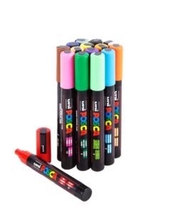 Alternative view of Posca PC-5M