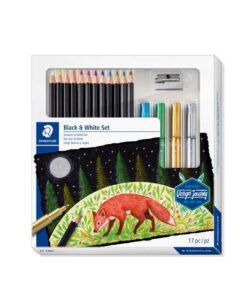 Set Negro y Blanco Staedtler