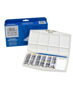 Set de acuarelas Cotman  Winsor & Newton- 24 medias pastillas