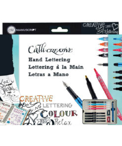 Hand Lettering set Manuscript