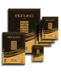 Alternative view of Cuaderno Schizzi con resortes Fabriano