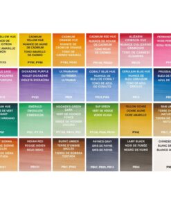 Alternative view of Set de acuarelas Cotman  Winsor & Newton- 24 medias pastillas