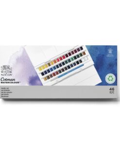 Set Studio Cotman Winsor & Newton 45 medias pastillas