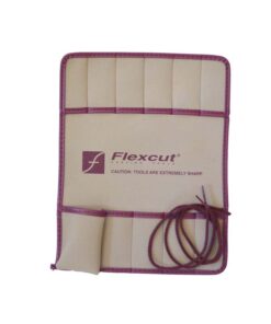 Estuche de rollo herramienta de Gubias de bolsillo Flexcut
