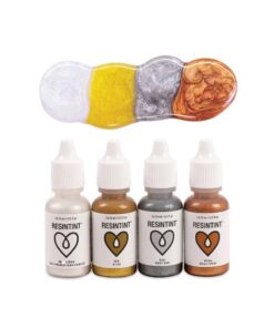 Alternative view of ResinTint Metálicos - 4 colores Art Resin