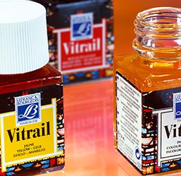 Pintura falso vitral