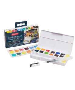 Alternative view of Derwent Inktense Paint Pan Travel Set Palette #01