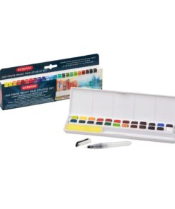 Alternative view of Inktense Paint 24 Pan Palette Derwent
