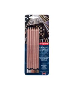 Derwent Metallic Pencil Traditional (6) Blister