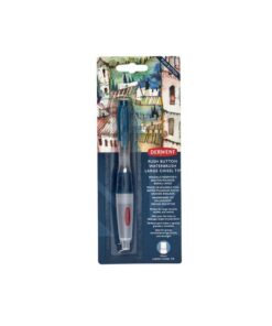 Derwent Push Button Waterbrush Large Chisel Tip