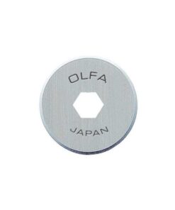 Cuchilla giratoria de acero inoxidable de 18 mm, paquete de 2 (RB18-2) Olfa