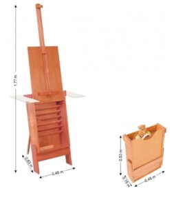 Alternative view of Estuche de caballete Trident - Fricote