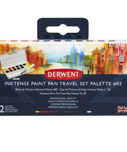 Derwent Inktense Paint Pan Travel Set Palette #02