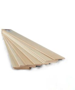Hoja basswood 3/16 x 3 x 24
