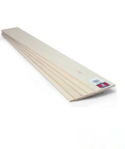 Hoja basswood 1/4 x 3 x 24