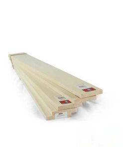 Hoja basswood 1/2 x 3 x 24