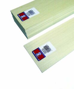 Hoja basswood 3/16 x 4 x 24
