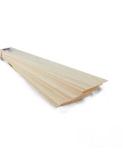 Hoja basswood 3/32 x 3 x 24