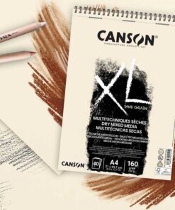 Alternative view of XL Sand Grain Natural Canson
