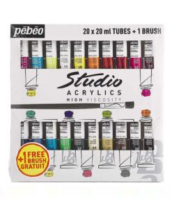 Set Acrílico 20 tubos Pebeo