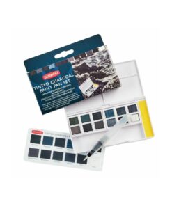 Alternative view of Tinted Charcoal paint pan set