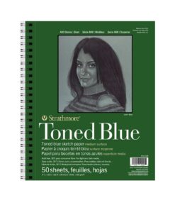 Toned Blue Strathmore
